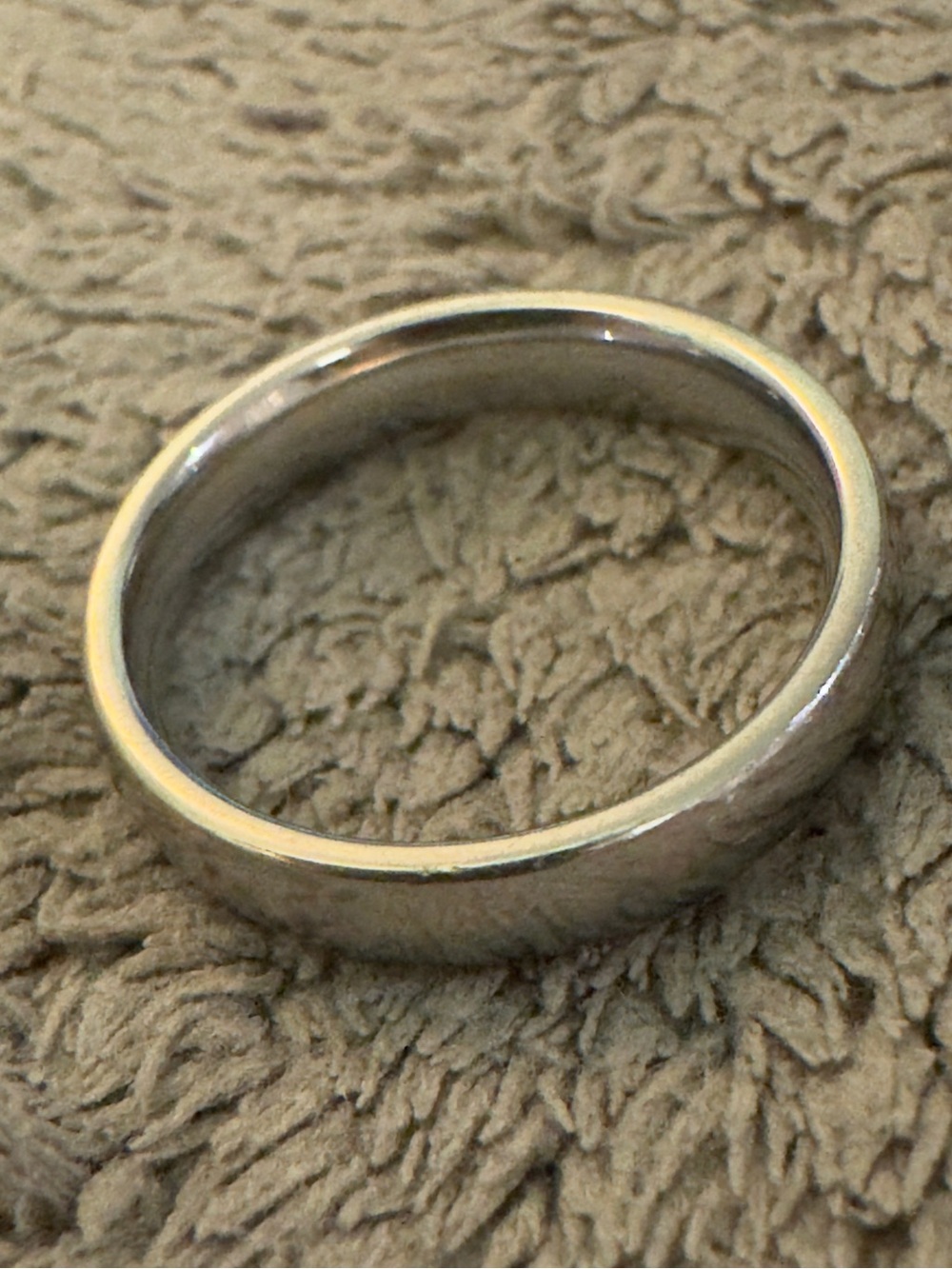 Stainless Steel Minimalist Classic Band Ring